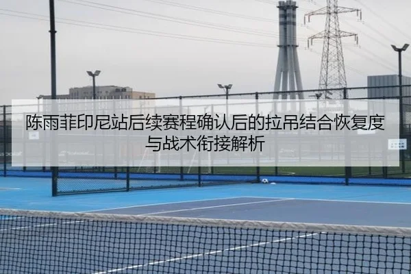 陈雨菲印尼站后续赛程确认后的拉吊结合恢复度与战术衔接解析
